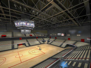 basketball gym 007 3D Model