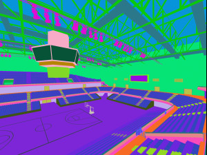 basketball gym 007 3D Модель