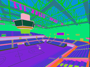 basketball gym 007 3D Model