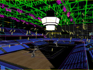 basketball gym 007 3D Модель