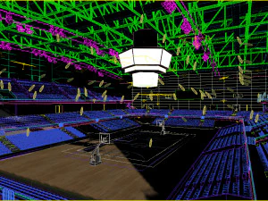 basketball gym 007 3D Model
