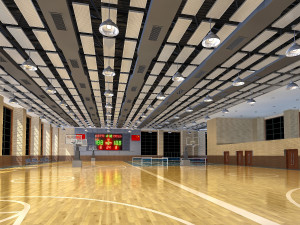 basketball gym 008 3D Model