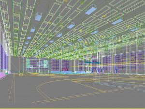 basketball gym 008 3D Model