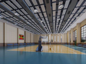palestra di basket 009 Modello 3D