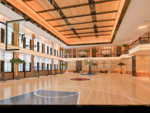 basketball gym 012 Modelo 3D
