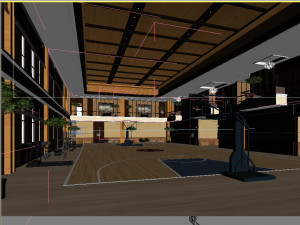 basketball gym 012 Modelo 3D