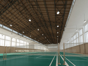 basketball gym 015 3Dモデル