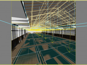 basketball gym 015 3Dモデル