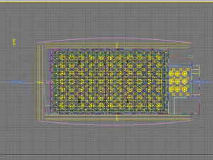 basketball gym 018 3D Model