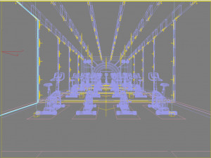 gym space 02 3D Modell