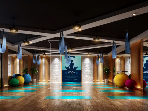 gym space 07 3Dモデル