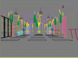 gym space 10 3D Model