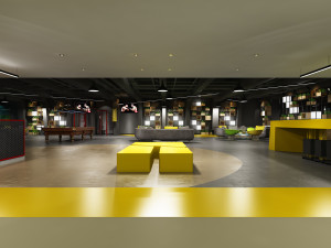 gym space 12 3D Model