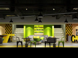 gym space 12 3D Model