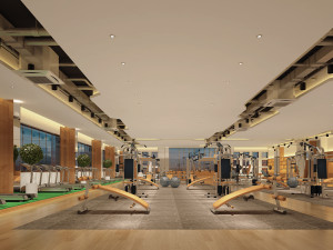 gym space 16 3Dモデル