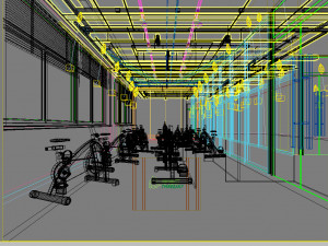 gym space 17 3D Model