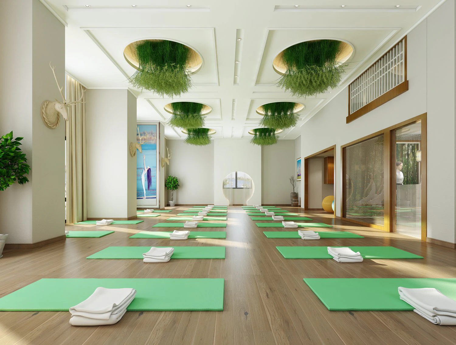 gym space 19 3D Model .c4d .max .obj .3ds .fbx .stl .blend 