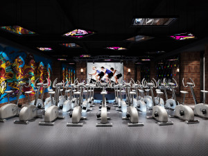 gym space 22 3D Model