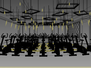 gym space 22 Model 3D