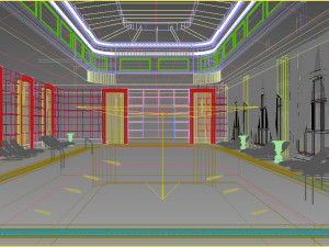 gym space 28 3D Model