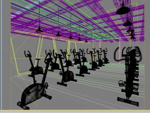 gym space 29 3D Model