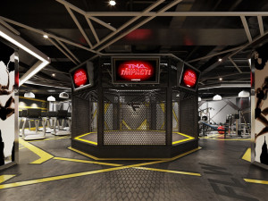 gym space 33 3Dモデル