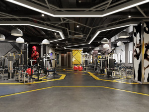 gym space 33 3Dモデル