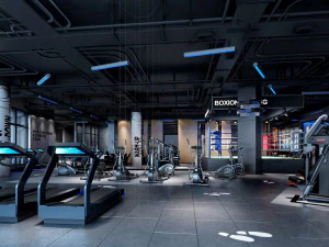 spazio palestra 34 Modello 3D