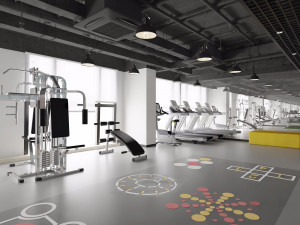 gym space 35 3D Model