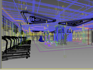 gym space 36 3D Model