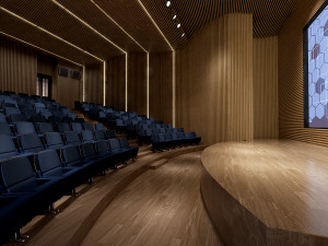 auditorium room 002 3Dモデル