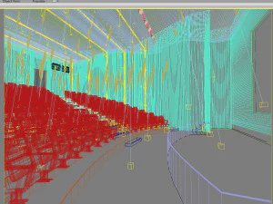 auditorium room 002 3D Model