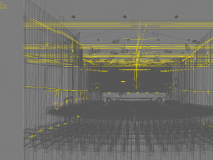 auditorium room 003 3D-Modell