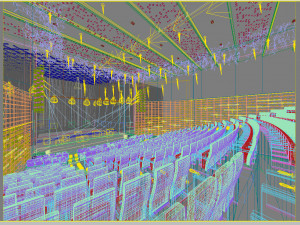 auditorium room 004 3D Modell
