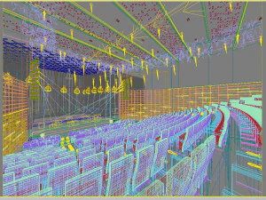 auditorium room 004 3D Model