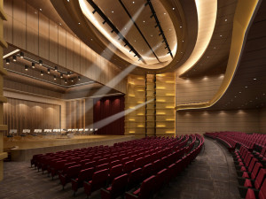 auditorium room 005 3Dモデル