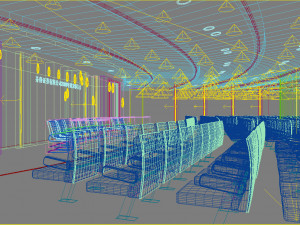 auditorium room 007 Modelo 3D