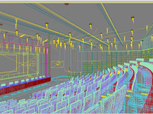 auditorium room 008 3D Model