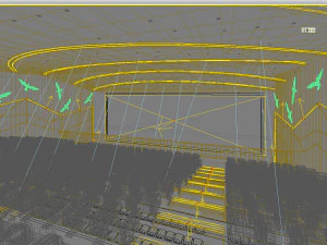 cinema space 001 3D Model