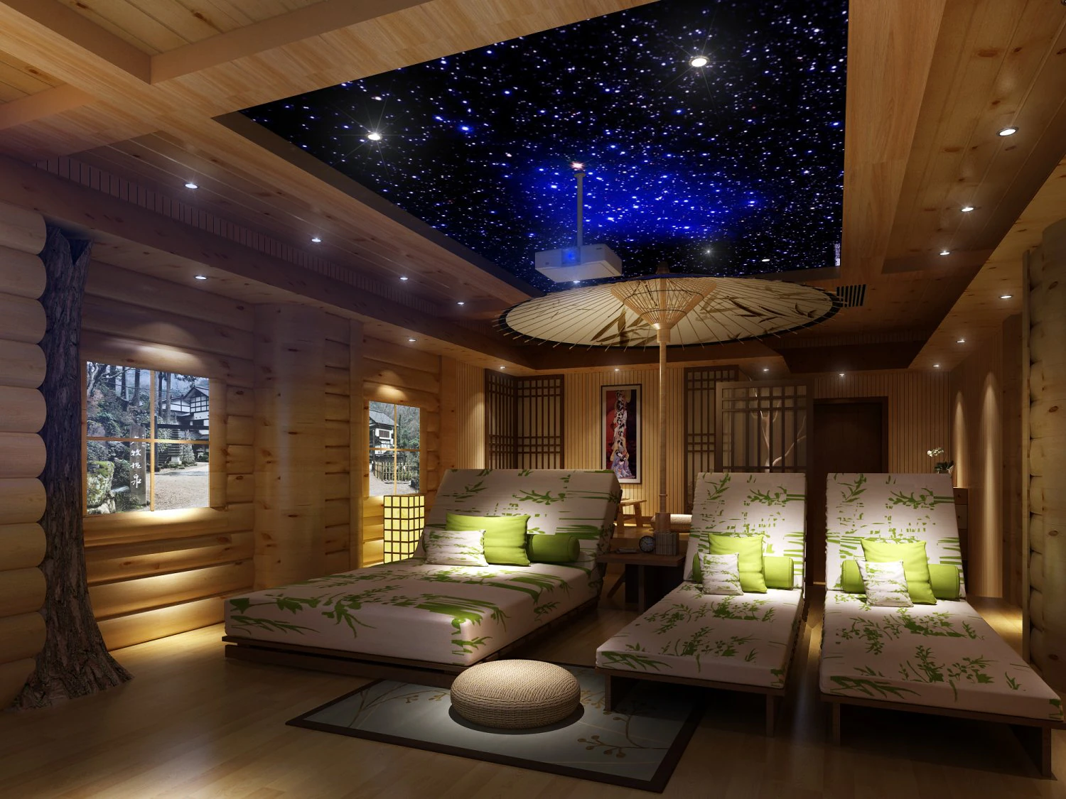 cinema space 002 3D Model .c4d .max .obj .3ds .fbx .stl .blend 
