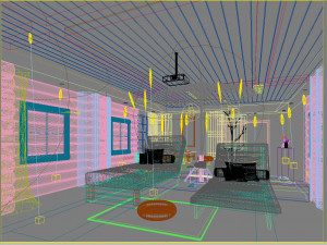 cinema space 002 3D 模型