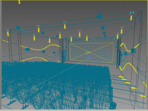 cinema space 006 Modello 3D
