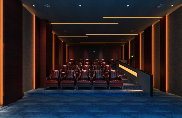 cinema space 007 3D Модель .c4d .max .obj .3ds .fbx .stl .blend 