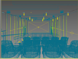 cinema space 007 3D Модель