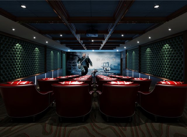 cinema space 008 3D Model .c4d .max .obj .3ds .fbx .stl .blend 