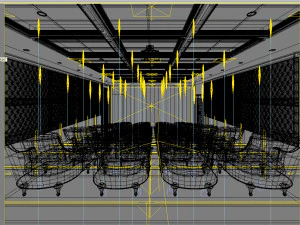 espacio de cine 008 Modelo 3D
