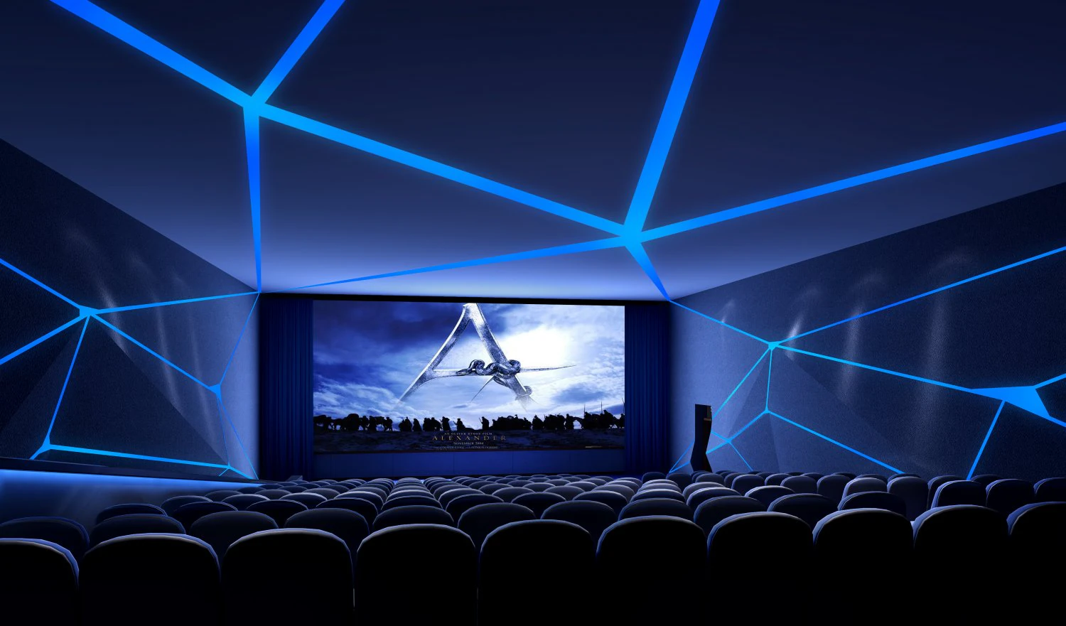 cinema space 009 3D Model .c4d .max .obj .3ds .fbx .stl .blend 