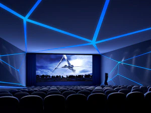 espa&ccedil;o de cinema 009 Modelo 3D