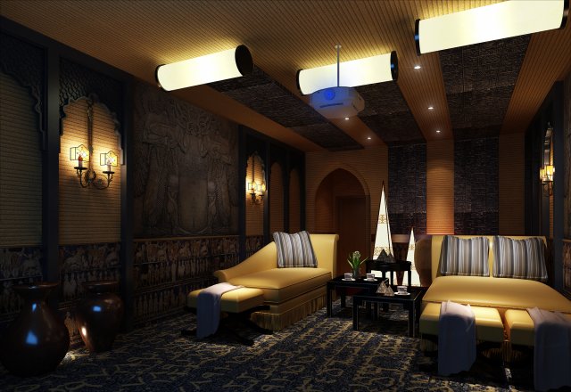 cinema space 010 3D Model .c4d .max .obj .3ds .fbx .stl .blend 