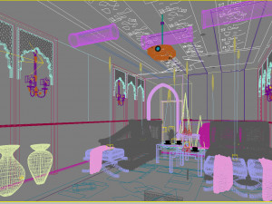 cinema space 010 3D Model